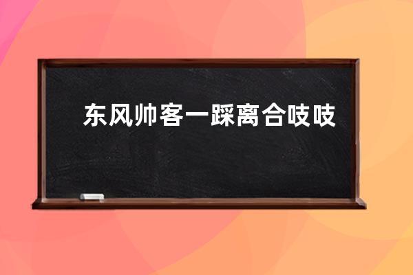 东风帅客一踩离合吱吱响怎么回事