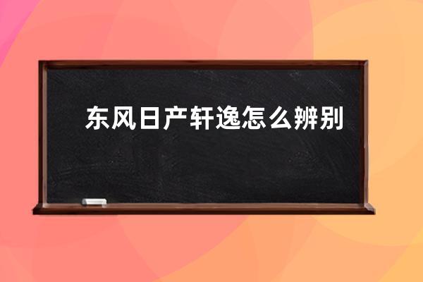 东风日产轩逸怎么辨别真伪(东风日产轩逸最新款)