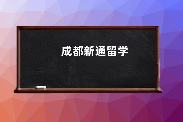 成都新通留学