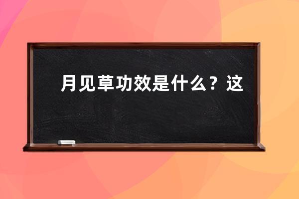 月见草功效是什么？这几种人不太适合吃这个