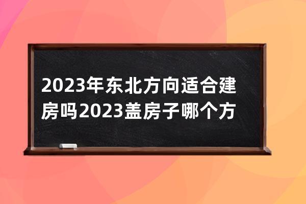 2023年东北方向适合建房吗 2023盖房子哪个方向大利 